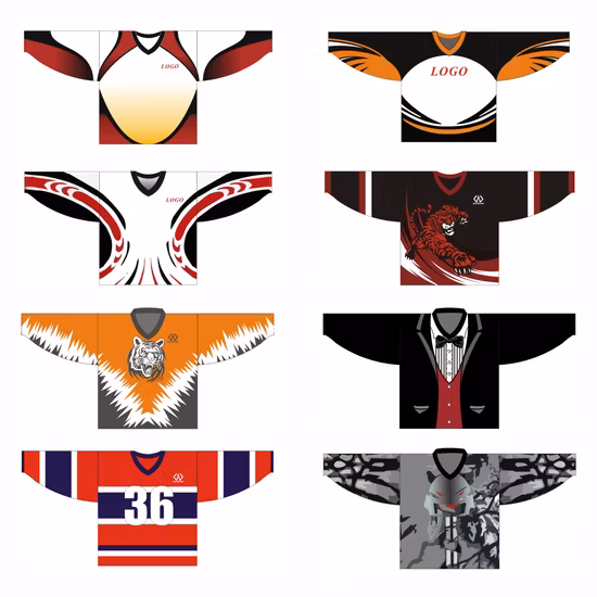 Custom Made Authentic China Factory Ice Hockey Jersey with High Quality