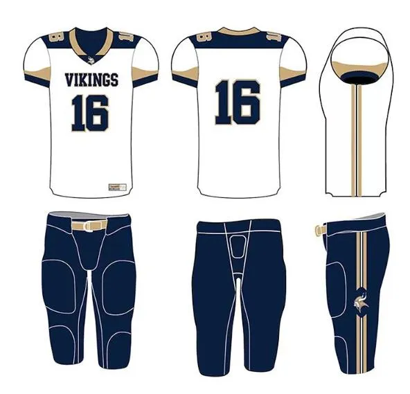 Camiseta de fútbol personalizada vendedora caliente de los jerseys del rugbi del uniforme del fútbol americano de la impresión por sublimación