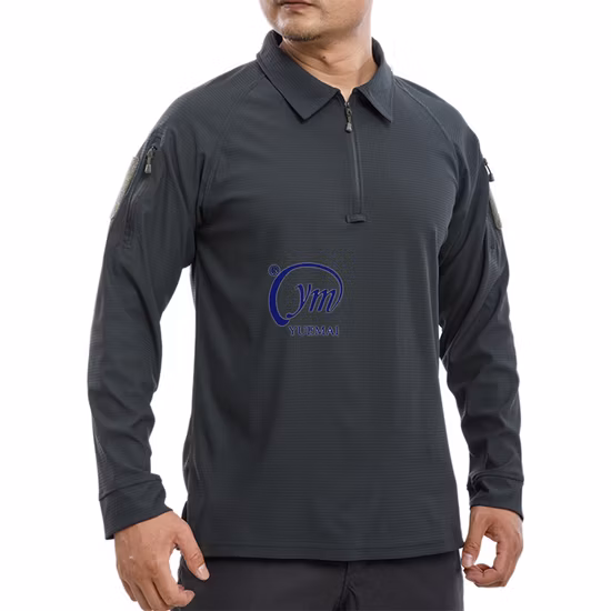 Camisa de pesca de manga larga de secado rápido para hombre