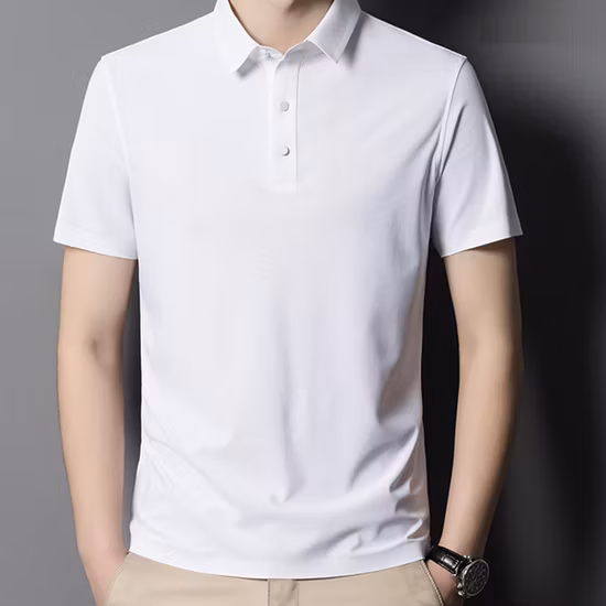 Venta al por mayor de fábrica de algodón Spandex/Pique 100% algodón/algodón poliéster personalizado verano suelto camisa Polo de alta calidad para hombres